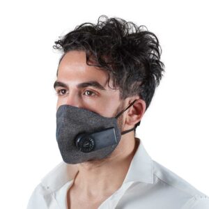 ماسک الکترونیکی N95 فن دار - همراه با 31 عدد فیلتر