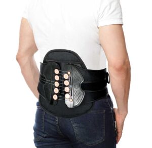 کمربند پروفشنال لومبوساکرال سخت با فشار قابل تنظیم قرقره ای 1:6